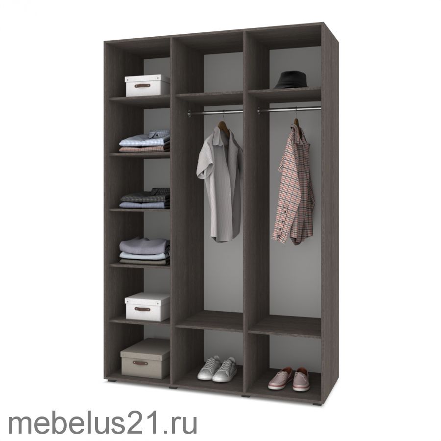 Шкаф 3-х створчатый Стоун С31