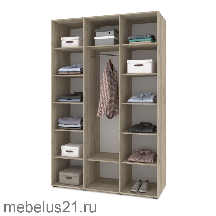 Шкаф 3-х створчатый Стоун С32