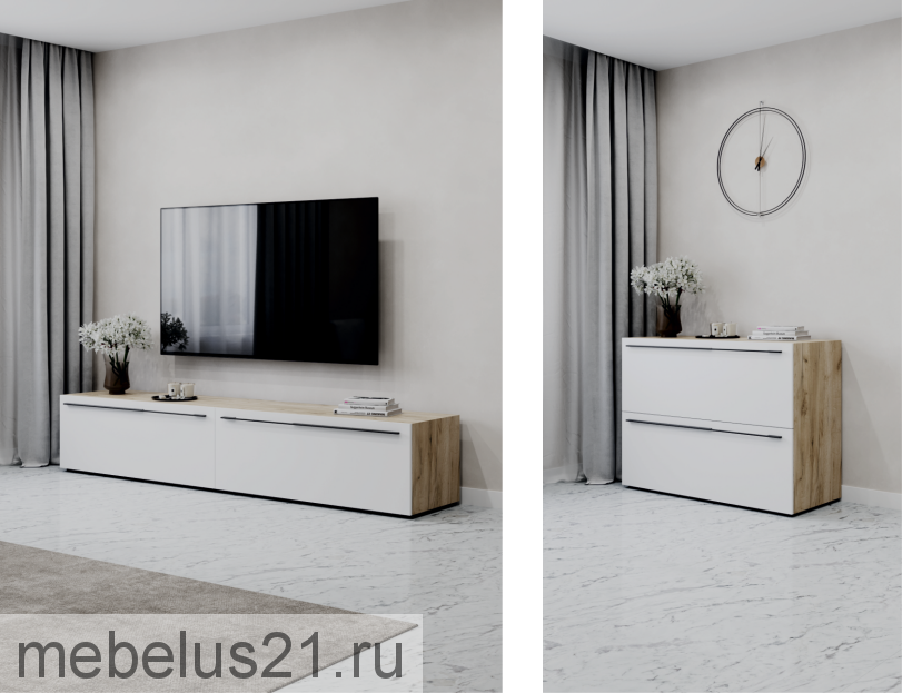 Тумба с ящиками Стоун С81