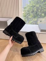 Ботинки Balenciaga Alaska FUR Bootie PREMIUM