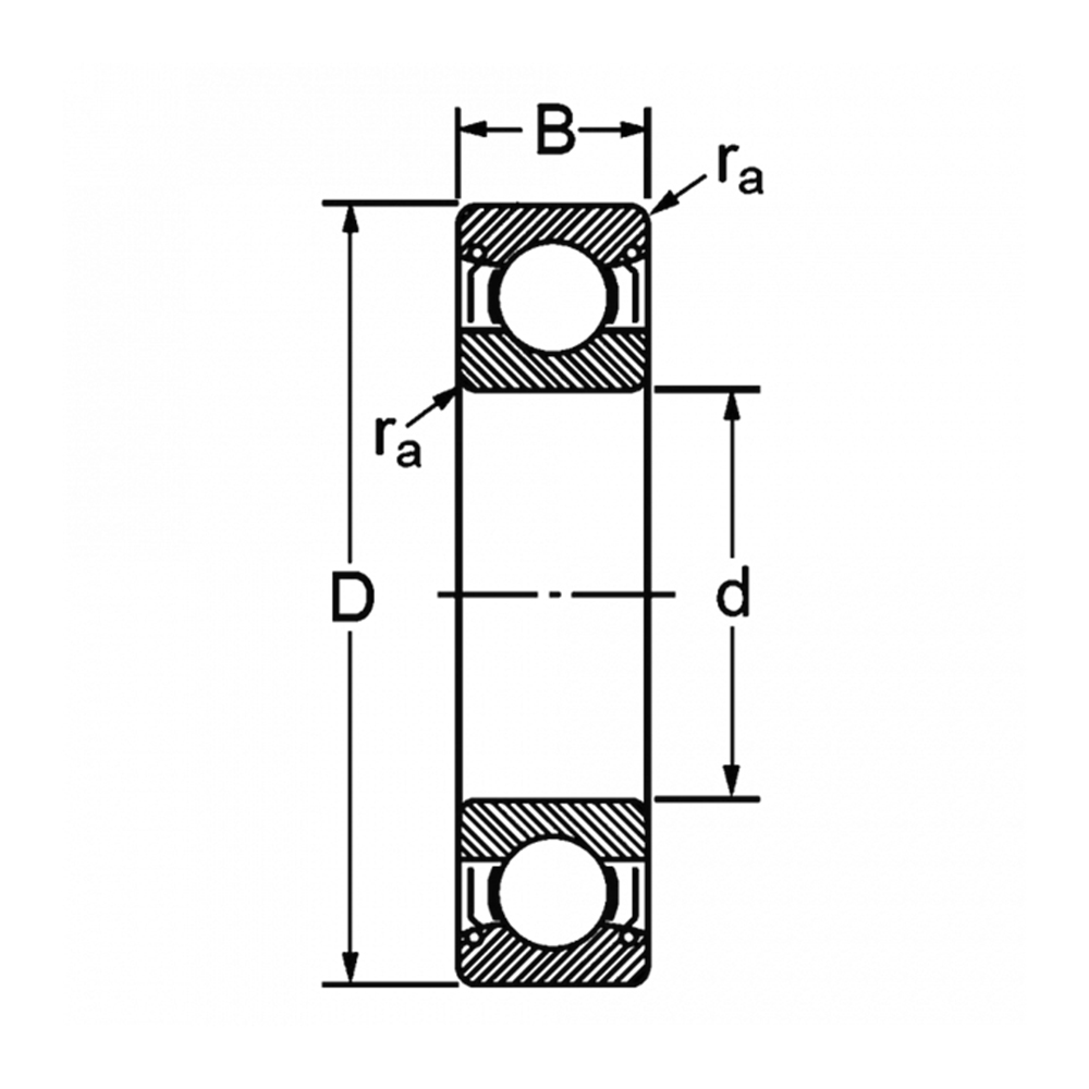 Подшипник 6203 ZZ (80203)