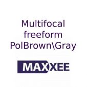 Maxxee Multifocal freeform PolBrownGray- прогрессивный дизайн поляризационные