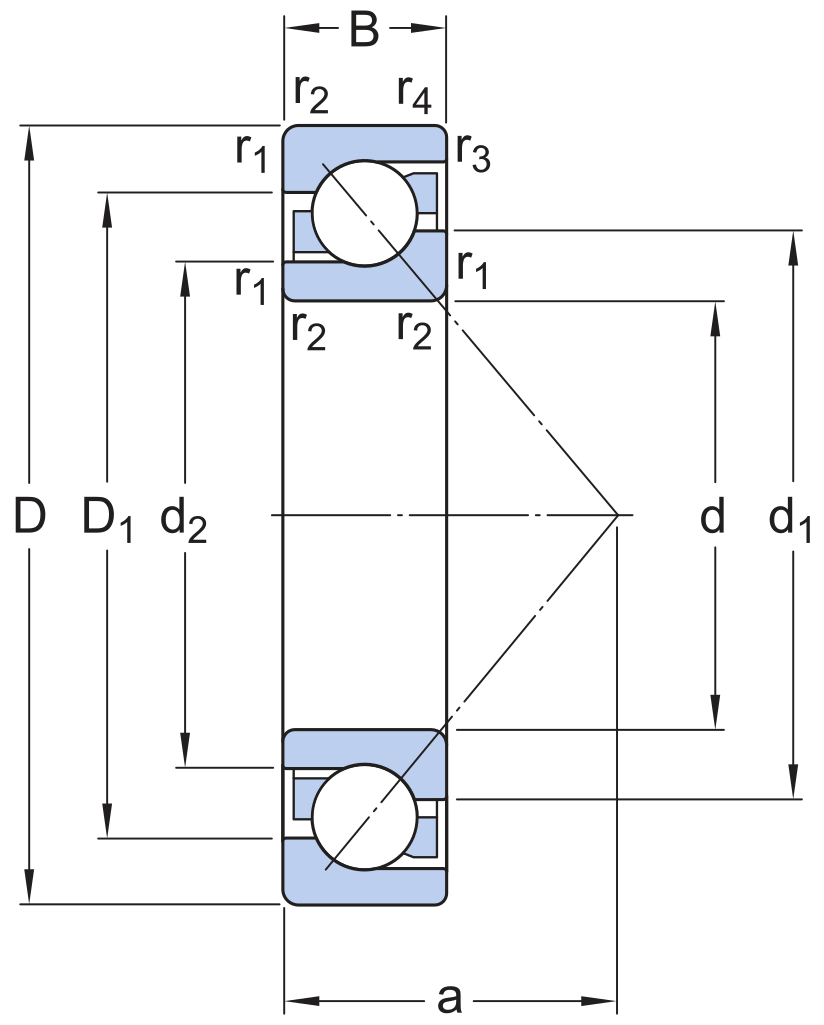 Подшипник 7312 AC
