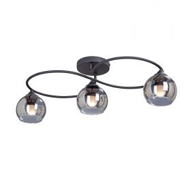 Люстра Vitaluce V4965-1/3PL, 3xE27 Макс. 40Вт Черный, Матовый / Виталюче.