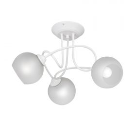Люстра Vitaluce V3995-0/3PL, 3xE27 Макс. 40Вт Белый, Матовый / Виталюче.