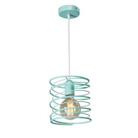 Люстра Vitaluce V4144-5/1S, 1хЕ27 Макс. 60Вт Мятный / Виталюче.