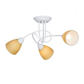 Люстра Vitaluce V3955-0/3PL, 3xE14 Макс. 40Вт Белый, Матовый / Виталюче.