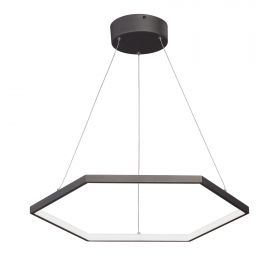 Светильник Светодиодный Vitaluce V4605-2/1S, LED 38Вт, 3900-4200K, 2670Lm Бронзовый, Графит / Витлюче.
