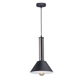 Люстра Vitaluce V4838-1/1S, 1хЕ27 Макс. 40Вт Черный, Матовый / Виталюче.