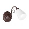 Светильник Настенный Vitaluce V3499-7/1A, 1хЕ14 Макс. 40Вт, Плафон ПП Коричневый, Матовый / Виталюче.