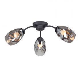 Люстра Vitaluce V4936-1/3PL, 3xE27 Макс. 40Вт Черный, Матовый / Виталюче.