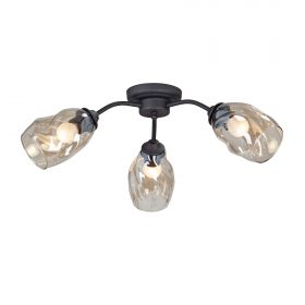 Люстра Vitaluce V4929-1/3PL, 3xE27 Макс. 40Вт Черный, Матовый / Виталюче.