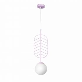 Подвес Vitaluce V2985-4/1S, 1xE27 Макс. 40Вт Розовый / Виталюче.