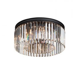 Люстра Vitaluce V5180-1/8PL, 8xE14 Макс. 40Вт Черный, Матовый / Виталюче.