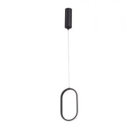 Светильник Светодиодный Vitaluce V3965-1/1S, LED 13Вт, 3900-4200К, 1280лм Черный, Матовый / Виталюче.
