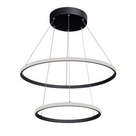 Светильник Светодиодный Vitaluce V04600-13/2S, LED 66Вт, 3000К, 4920лм Черный, Матовый / Виталюче.