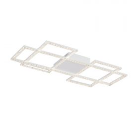 Светильник Светодиодный Vitaluce V4684-0/3PL, LED 93Вт, 3900-4200К, 9005лм Белый, Матовый / Виталюче.