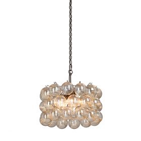 Люстра Vitaluce V5347-7/6, 6xE14 Макс. 40Вт Коньячная Бронза / Виталюче.