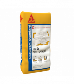 Плиточный Клей на Цементной Основе 25кг Sika SikaCeram Standard.