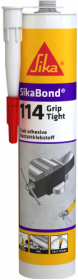 Клей Монтажный 290мл Sika SikaBond-114 Grip Tight Каучуковый, Универсальный.