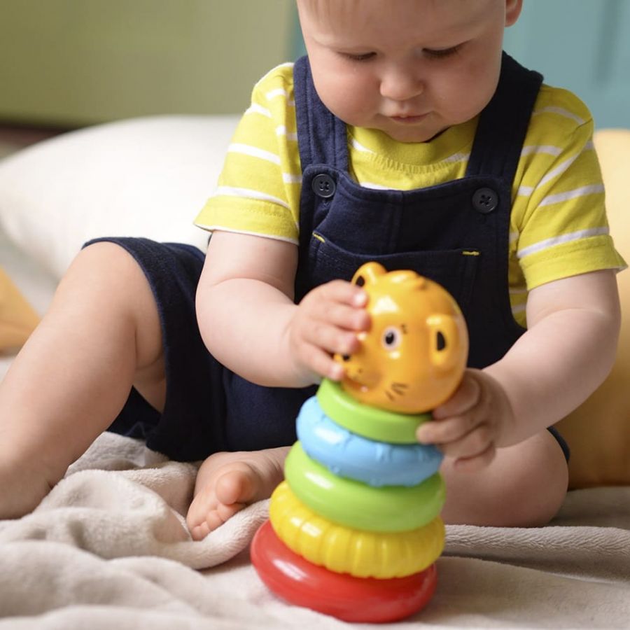 Пирамида "Львенок" 18 см 4 кольца КНОПА