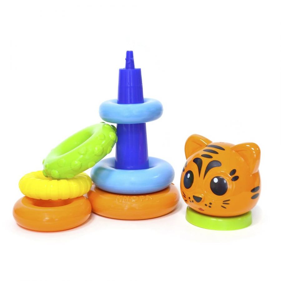 Пирамида "Тигр" 26 см 6 колец КНОПА