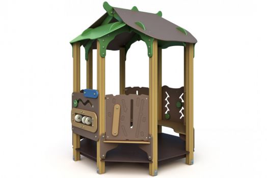 Домик для детской площадки "Ромашка"