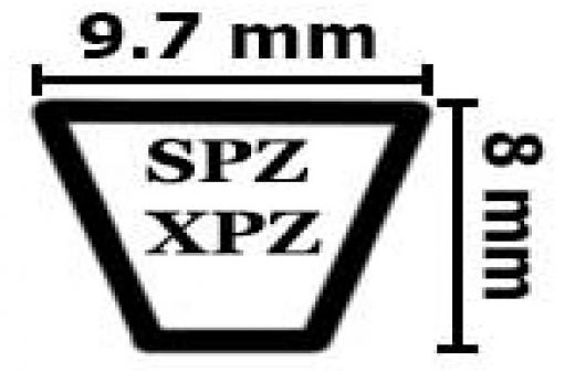 Ремень узкоклиновой SPZ-650 Lp