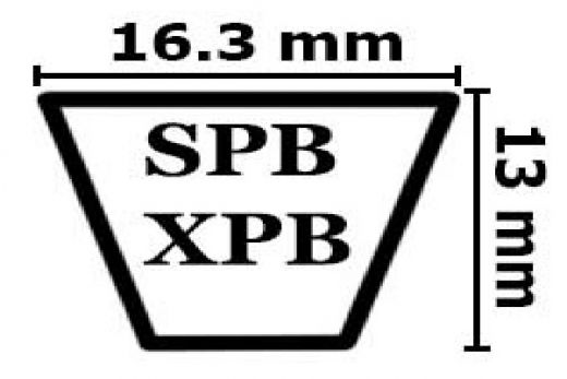 Ремень узкоклиновой SPB-1230 Lp