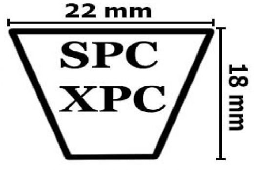 Ремень узкоклиновой SPC-3350 Lp