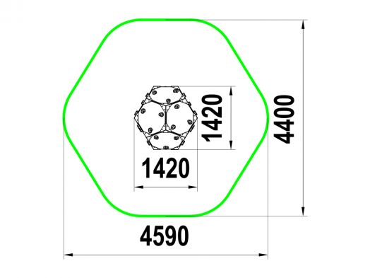 Фигура для лазания "Сопка"