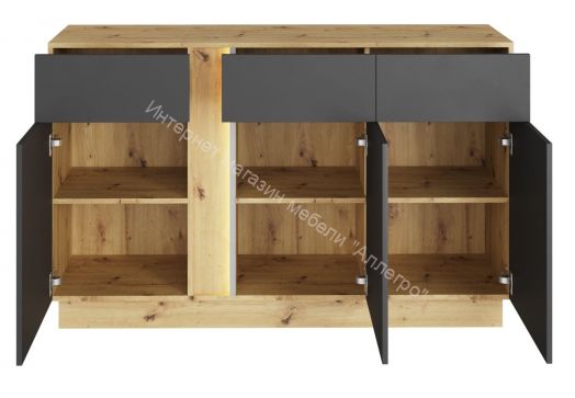 Гостиная MODO К-1 Артизан/Чёрный