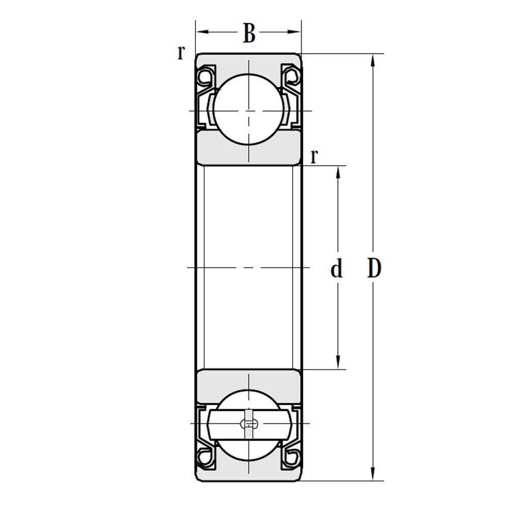Подшипник 6003-2Z