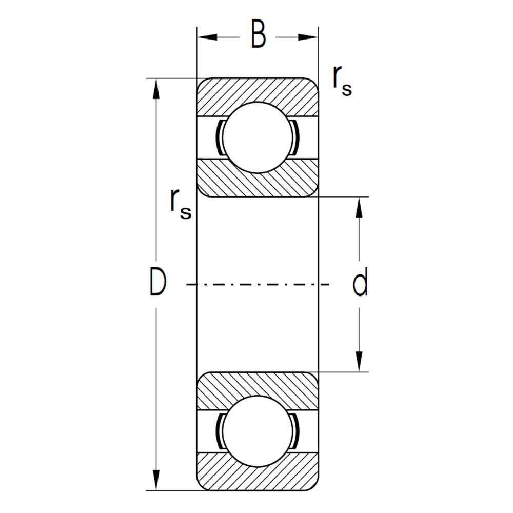 Подшипник 6205 C3