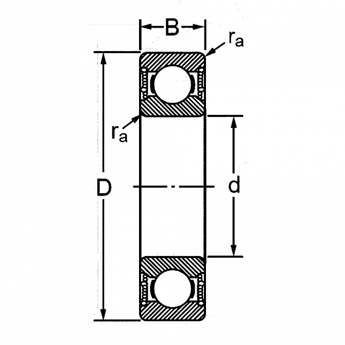 Подшипник 6305-2RS/C3
