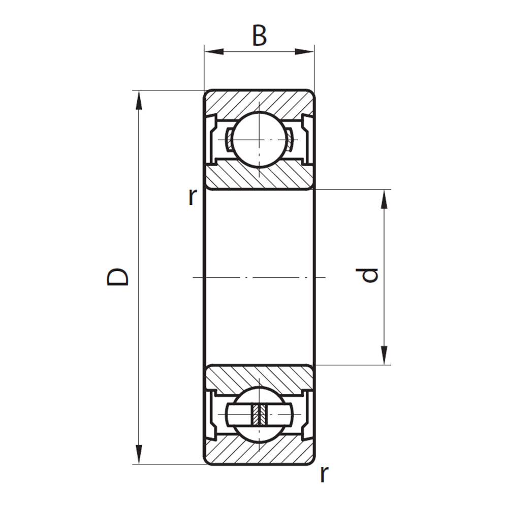 Подшипник 6210 ZZ (80210-6 С17)