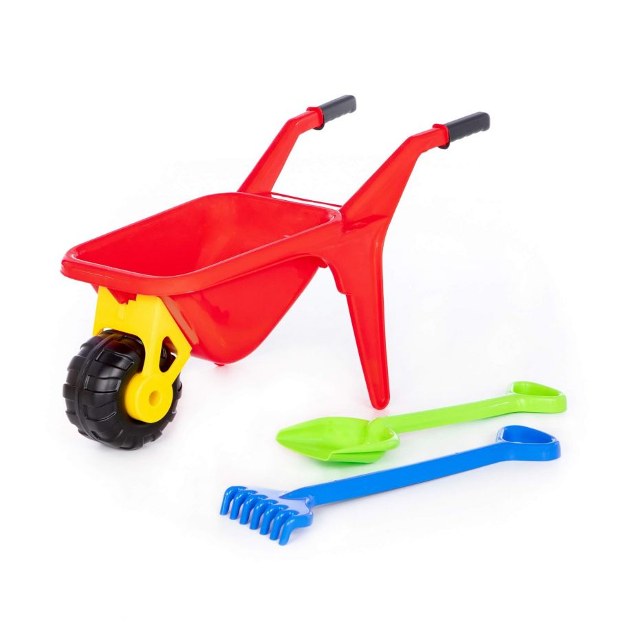 Тачка "Садовод" + лопата большая, грабли большие