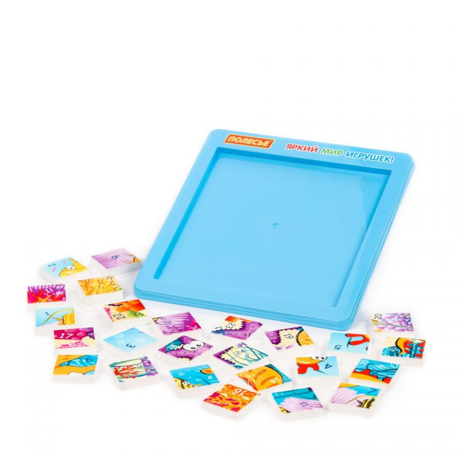 Набор игровой настольный "Морские обитатели №4" (25 элементов) (в пакете)