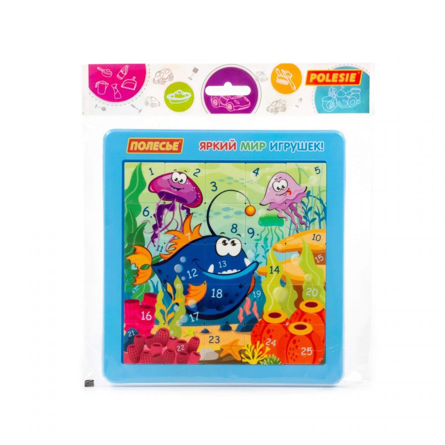 Набор игровой настольный "Морские обитатели №2" (25 элементов) (в пакете)