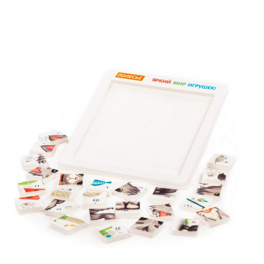 Набор игровой настольный "Котёнок" (25 элементов) (в пакете)