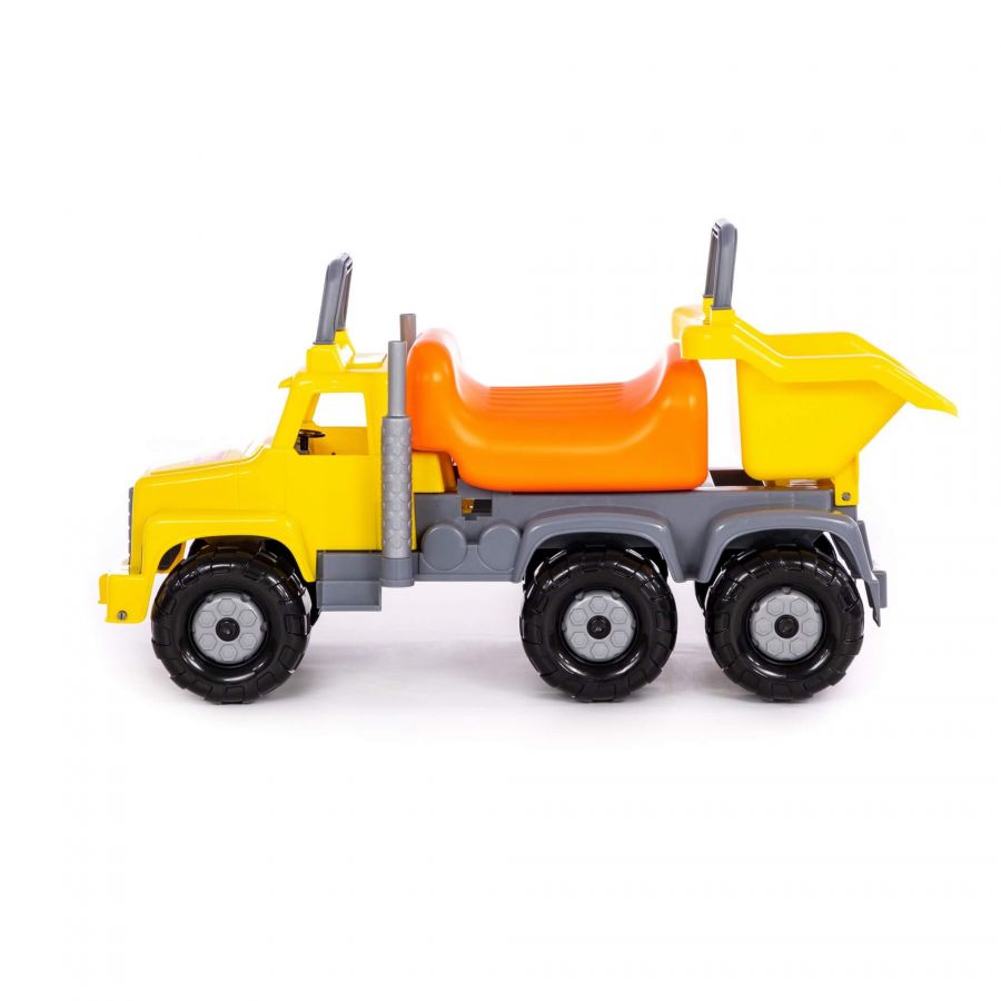 "Супергигант-2", автомобиль-каталка (жёлто-оранжевый)