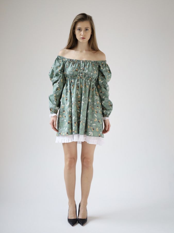 Платье Babydoll Limited желуди