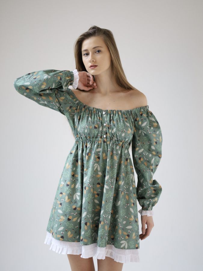 Платье Babydoll Limited желуди