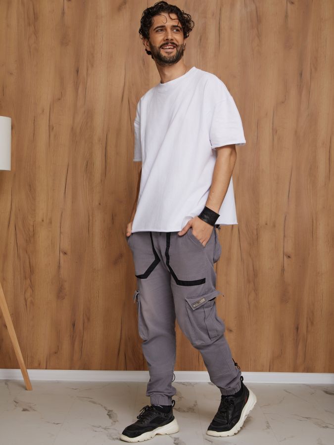 Футболка оверсайз белая