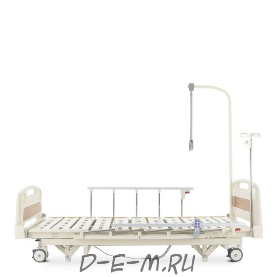 Кровать электрическая Med-Mos DB-6 MЕ-3018Н-05/МЕ-3018Д-04/МЕ-3018Д-11 (3 функции) с удлинением ложа, с аккумулятором