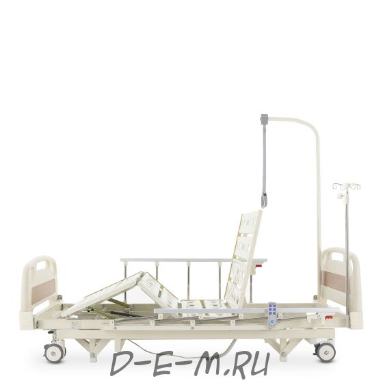 Кровать электрическая Med-Mos DB-6 MЕ-3018Н-05/МЕ-3018Д-04/МЕ-3018Д-11 (3 функции) с удлинением ложа, с аккумулятором