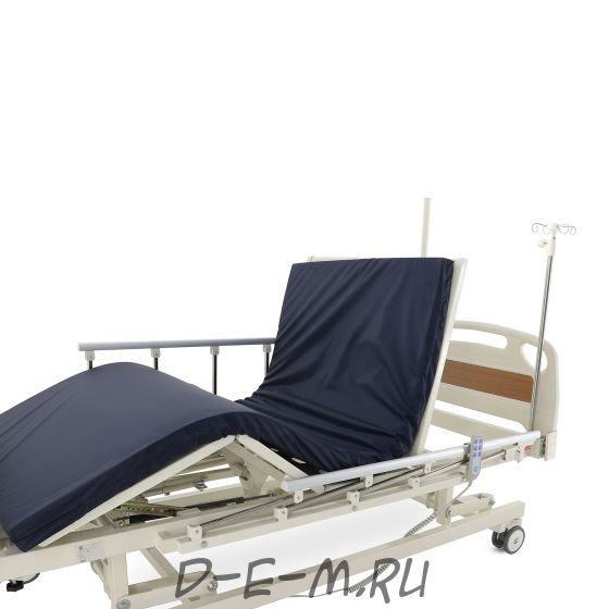 Кровать электрическая Med-Mos DB-6 MЕ-3018Н-05/МЕ-3018Д-04/МЕ-3018Д-11 (3 функции) с удлинением ложа, с аккумулятором