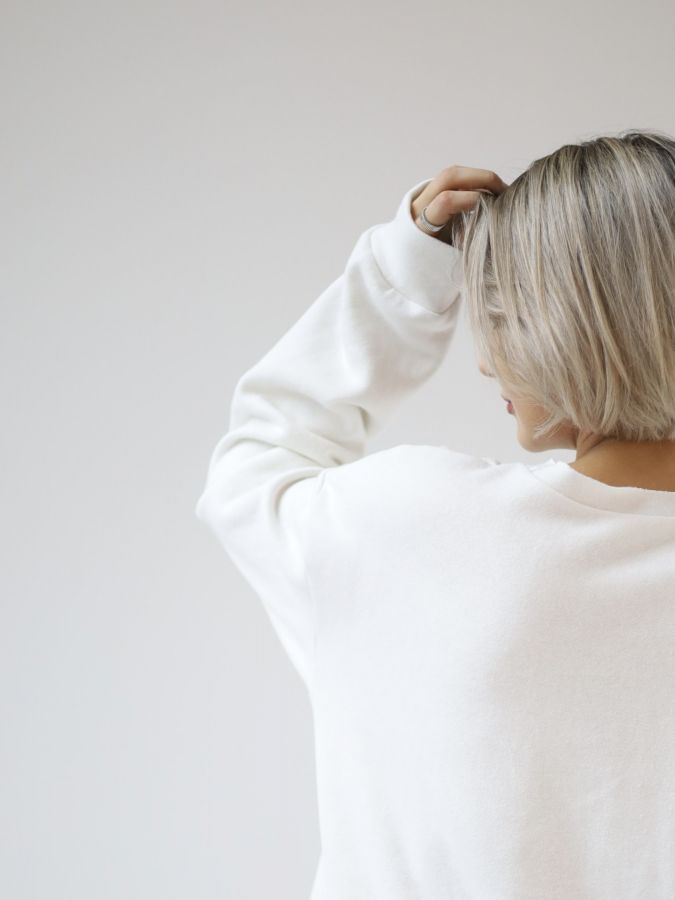 Свитшот из конопли с начесом