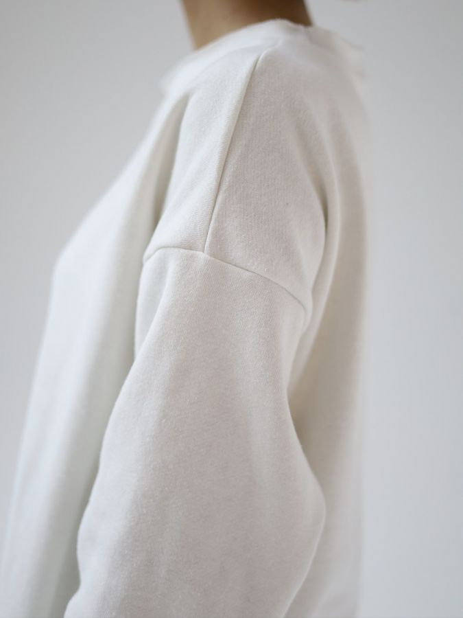 Свитшот из конопли с начесом