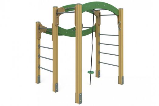 Рукоход для игровой - спортивной площадки  РУ-1.1